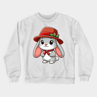 Cute Bunny Crewneck Sweatshirt